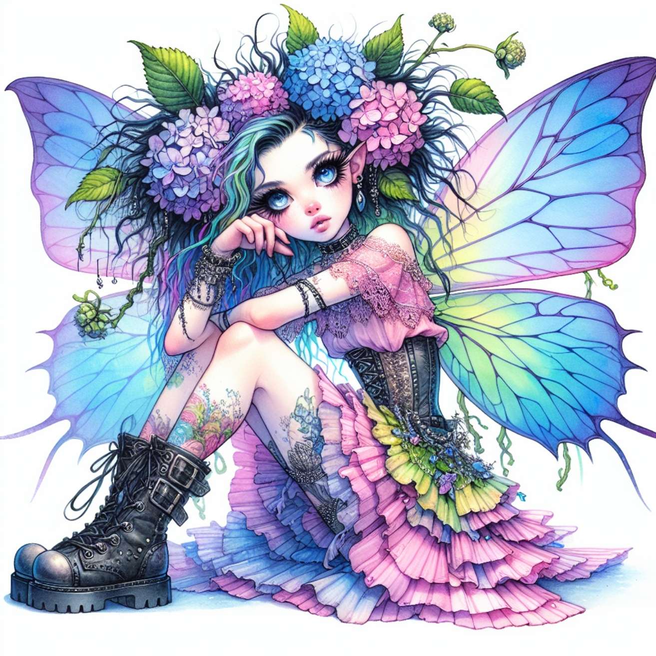 Fairy - Pink & Blue