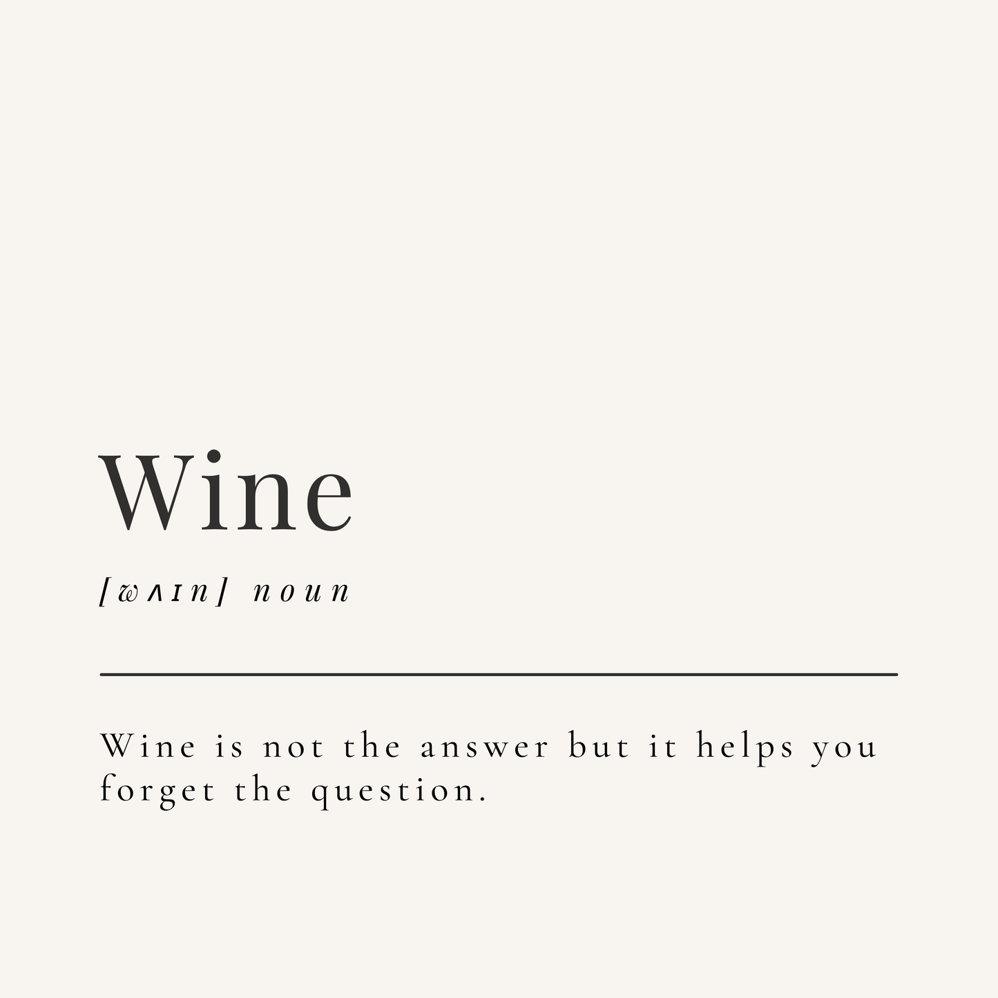 Wine