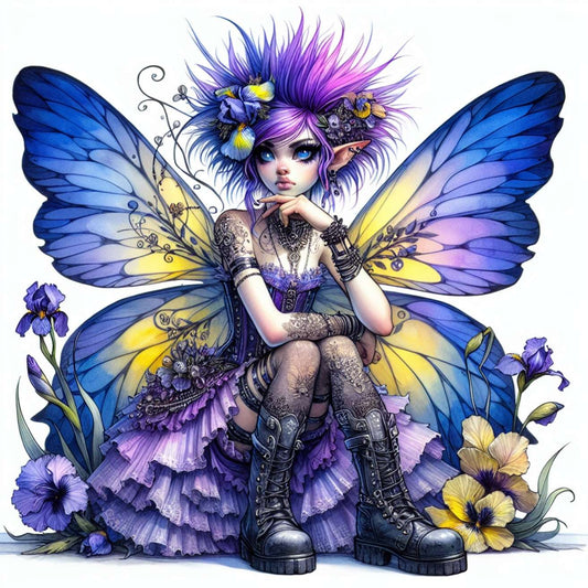Fairy - Blue & Purple