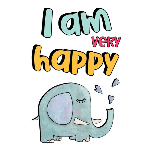 Kids Affirmation - I am very happy