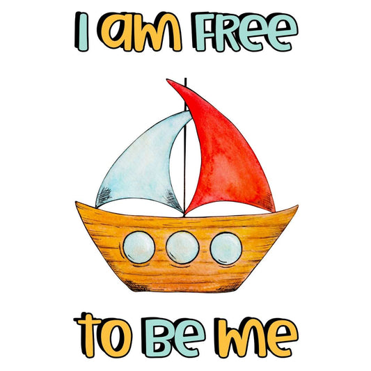 Kids Affirmation - I am free to be me