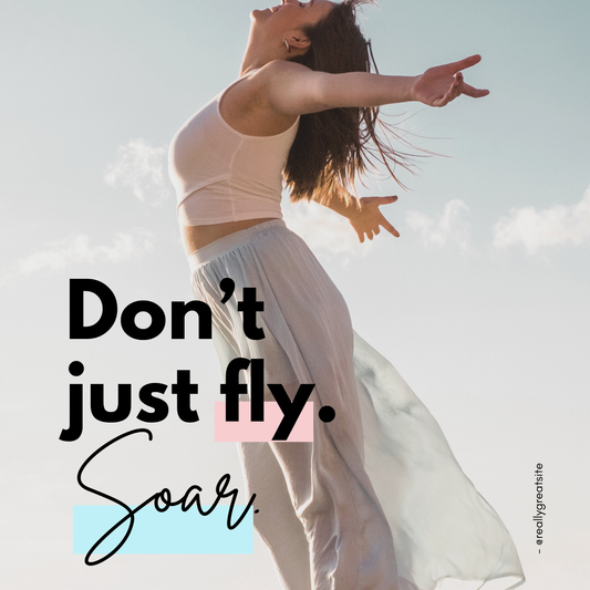Don't just fly