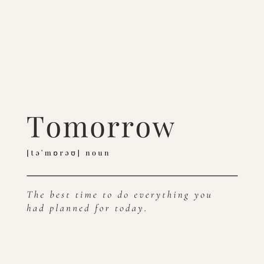 Tomorrow