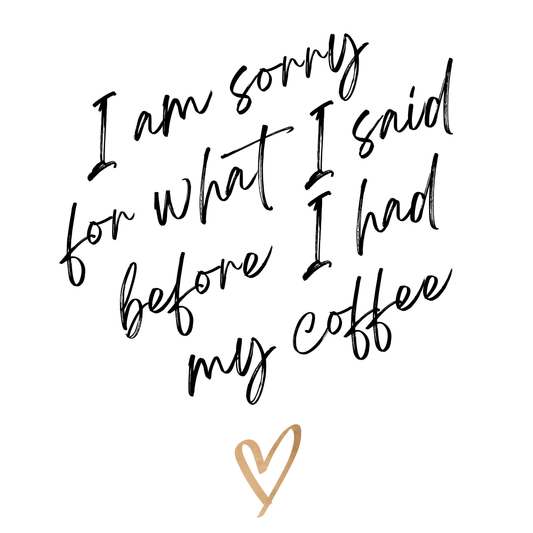 I am sorry