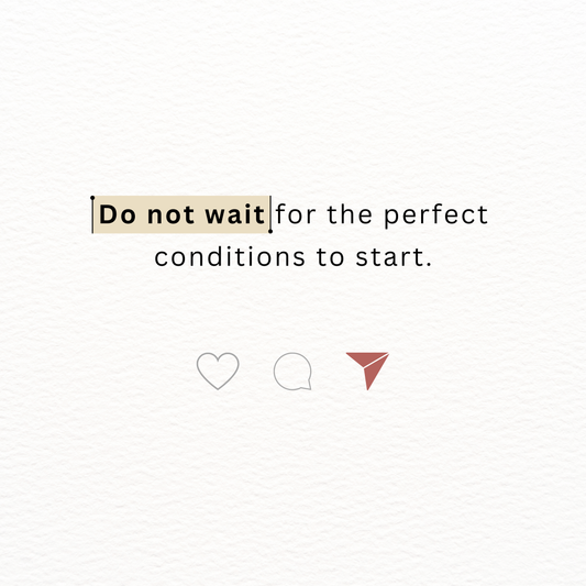 Do not wait