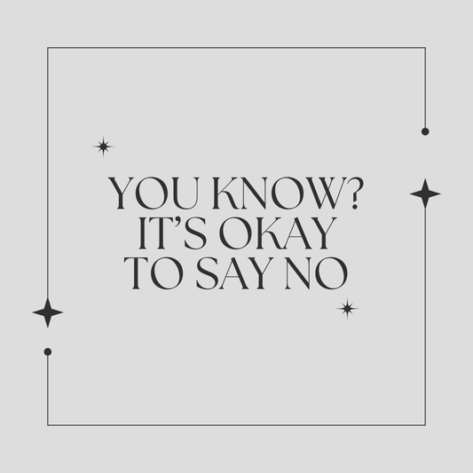 You know?