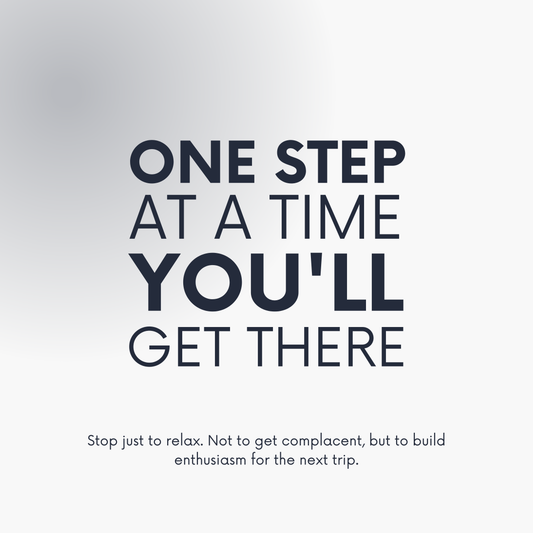 One step at a time