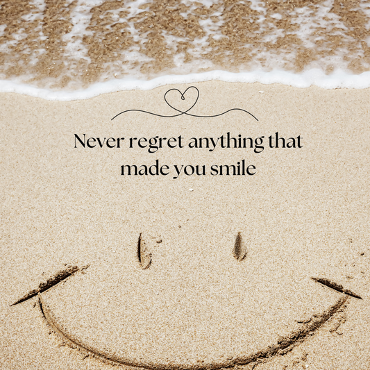 Never regret